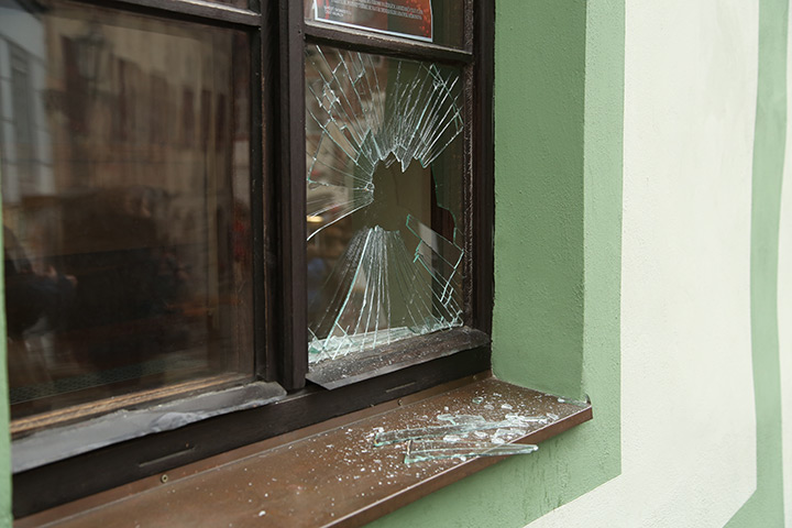 A2B Glass are able to board up broken windows while they are being repaired in Potters Bar.